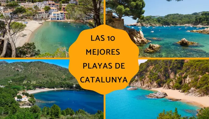 Las 10 mejores playas de Cataluña: Cala Sa Tuna, Cala Aiguablava, Cala Montjoi y Cala Sa Boadella.